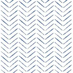 NuWallpaper Indigo Holden Peel & Stick Wallpaper