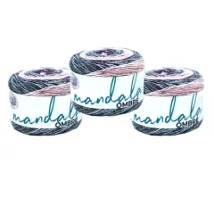 3 Pack Lion Brand&reg; Mandala Ombre Yarn Felicity