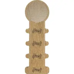 Wonderland Crafts Floral Embroidery Blank Wood Organizer