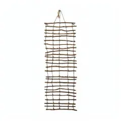 Hello Honey&reg; Handmade Wood & Jute Wall Trellis