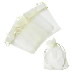 Celebrate It&trade; Occasions&trade; Organza Bags Ivory