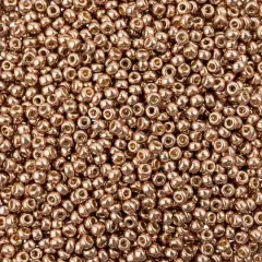 Miyuki&reg; 11/0 Glass Seed Beads, 22g Duracoat Galvanized Antique Gold