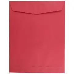JAM Paper 10" x 13" Open End Catalog Envelopes, 25ct. Red