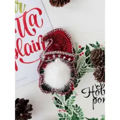 Abris Art Gnome Bead Embroidery Decoration Kit