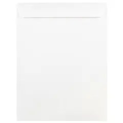 JAM Paper 9" x 12" White Open End Catalog Commercial Envelopes