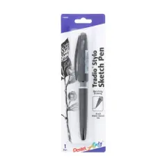 Pentel Arts&reg; Tradio&reg; Stylo Black Sketch Pen