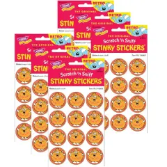 TREND Enterprises&reg; Tear-ific! Onion Scented Stickers, 6 Packs of 24