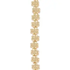 Gold Clover Beads, 6mm by Bead Landing&trade;
