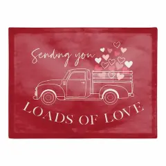 Loads of Love Truck 14" x 18" Cotton Twill Placemat