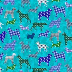 Fabric Editions Puppy Pals Cotton Fabric