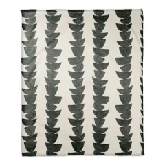 Monochromatic Stacked Bowls 50" x 60" Coral Fleece Blanket