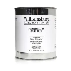 Williamsburg&reg; Artist Oil Colors, 16oz. French Yellow Ochre Deep