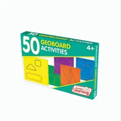 Junior Learning&reg; 50 Geoboard Educational Activities