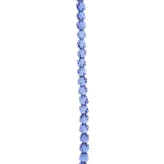 Preciosa Glass Crystal Round Beads, 4mm by Bead Landing&trade; Sapphire