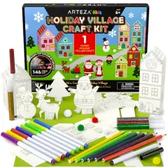 Arteza&reg; Kids 3D Holiday Village