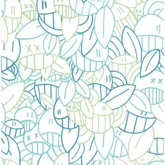 Arm of Casso Cool Floral Sequence Peel & Stick Wallpaper