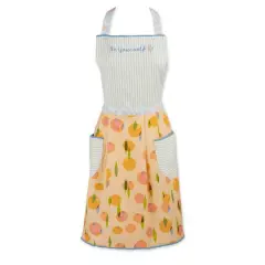 Orange Zest Printed Apron