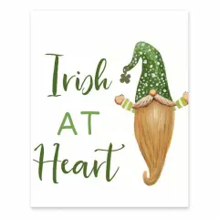 Irish At Heart 8" x 10" Tabletop Canvas