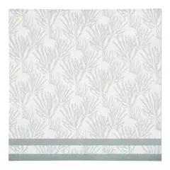 Coral & Stripe Cotton Twill Napkin Blue/Blue/White