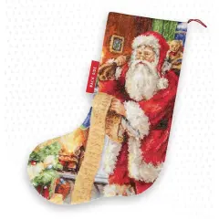 Luca-S Santa Claus Counted Cross Stitch Kit