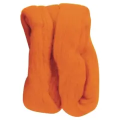 Clover Natural Wool Roving Fibers Gold