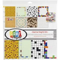 Reminisce Game Night Collection Kit, 12" x 12"
