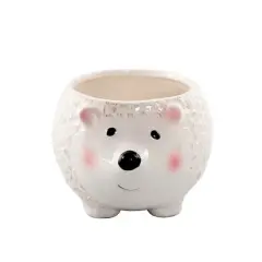 Flora Bunda&reg; 6" Hedgehog Ceramic Planter