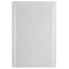 JAM Paper 4.125" x 6" Clear Plastic Tuck Flap Closure Envelopes, 12ct.