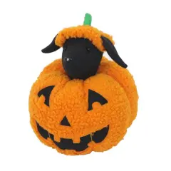 7.25" Stuffed Dog Jack-o'-Lantern Tabletop D&eacute;cor by Ashland&reg;