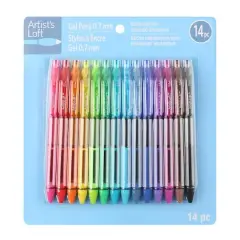 14 Color Retractable Gel Pen Set by Artist's Loft&trade;