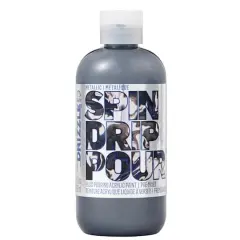 FolkArt&reg; Drizzle&trade; Pre-Mixed Acrylic Pouring Paint, 9oz. Mercury Metallic