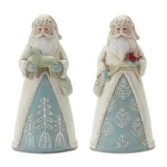 5" Winter Santa Figurine Set