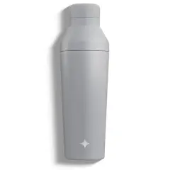 JoyJolt&reg; 20oz. Vacuum Insulated Cocktail Protein Shaker Gray