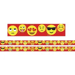 Charles Leonard Emoji Theme Magnetic Border, 48ft.