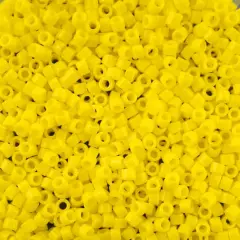 John Bead 11/0 Miyuki Delica Glass Seed Beads, 5g Yellow