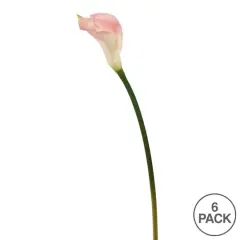 Pink Calla Lily Stem, 6ct.