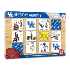College Team Licensed Memory Match Game Kentucky Wildcats