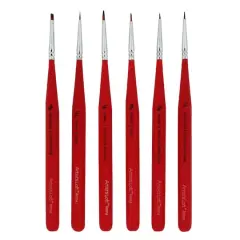 Roma Taklon Soft Touch 6 Piece Multi Media Brush Set by Artist's Loft&reg;