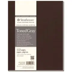 Strathmore&reg; 400 Series Soft Cover Toned Gray Art Journal