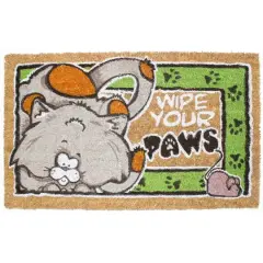 DII&reg; Multicolor Wipe Your Paws Doormat