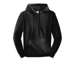 JERZEES&reg; Super Sweats&reg; NuBlend&reg; Pullover Hooded Sweatshirt Black
