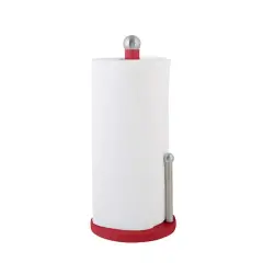Kitchen Details Paper Towel Holder Red
