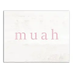 Muah Canvas Wall Art