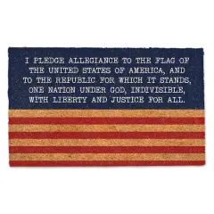 Pledge of Allegiance Doormat