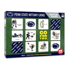 College Team Licensed Memory Match Game Penn State Nittany Lions
