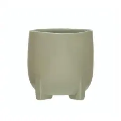 Hello Honey&reg; Stoneware Footed Planter