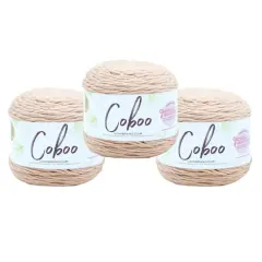 3 Pack Lion Brand&reg; Coboo&reg; Yarn Tan