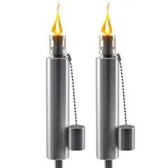 Sorbus 60" Matney Stainless Steel Outdoor Torches , 2ct.
