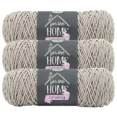 3 Pack Lion Brand&reg; For the Home Cording Yarn Greige