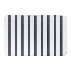 Sea Stripes 34" x 21" Bath Mat